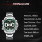 BB-BOX_Brand Men Sports Watches Luxury LED Digital Military Stainless Steel Waterproof Quartz Wrist