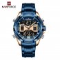 RGBE_Brand  Men Sports Watches Luxury LED Digital Military Stainless Steel Waterproof Quartz Wristwa