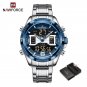 SBE-BOX_Brand  Men Sports Watches Luxury LED Digital Military Stainless Steel Waterproof Quartz Wris