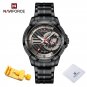 BB_Brand  Men's Wristwatch Casual Stainless Steel Strap Waterproof Male Quartz Calendar Watches 2023