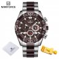 SCE_Classic   Male Watch Stainless steel Waterproof Chronograph Sport Wristwatch Quartz Clock