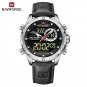 SBB_Watches For Men Casual Sports Chronograph Alarm Quartz Wrist Watch Leather Waterproof Clock 9208
