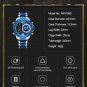 RGB_2022 Men's LCD Display Wristwatches Luxury Watch for Men Luminous Waterproof Japan Movement