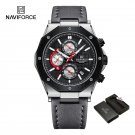SBGY-BOX_2023 NAVIFROCE Date Quartz Men Watches  Luxury Male Clock Chronograph Sport Mens Wrist Watc