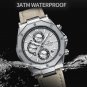 SGNGN-BOX_2023 NAVIFROCE Date Quartz Men Watches  Luxury Male Clock Chronograph Sport Mens Wrist Wat