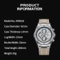SWBE-BOX_2023 NAVIFROCE Date Quartz Men Watches  Luxury Male Clock Chronograph Sport Mens Wrist Watc