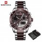 SCECE BOX_Top    Sports Men's Watches Quartz Chronograph Analog clock Stainless steel Military Wrist