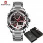 SW BOX_Top    Sports Men's Watches Quartz Chronograph Analog clock Stainless steel Military Wrist Wa
