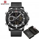 BBB BOX_Watches   Luxury Quartz Mens Watch Waterproof Big Sport Wristwatches Stainless Steel Date
