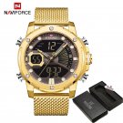 GGG BOX_Watches   Luxury Quartz Mens Watch Waterproof Big Sport Wristwatches Stainless Steel Date