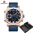 RGBEBE BOX_Watches   Luxury Quartz Mens Watch Waterproof Big Sport Wristwatches Stainless Steel Date