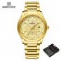 GGG-BOX_Luxury Men Watches Business Luminous Date Clock Stainless Steel Waterproof Male Quartz Wrist