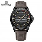 BYD.BN_Brand Men Quartz Watches Male Leather Strap Sport Waterproof Wristwatches CalendarClock