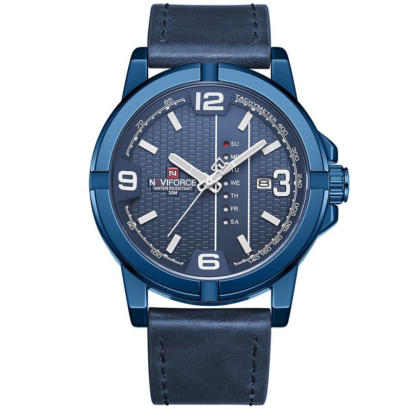BEWBE_Watches for Men Top   Casual Quartz Watch Mens Leather Waterproof Wristwatch Male Clock