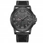 BGYB_Watches for Men Top   Casual Quartz Watch Mens Leather Waterproof Wristwatch Male Clock