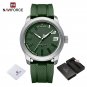 SWGN-BOX_2022  Casual Watch for Men 3ATM Waterpeoof Military Sports Watches Men Silicone Band Wristw