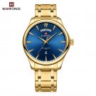 GBE_Watches for Men Stainless Steel Strap Waterproof Male Quartz Wristwatches Luminous Clock