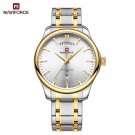 GW_Watches for Men Stainless Steel Strap Waterproof Male Quartz Wristwatches Luminous Clock