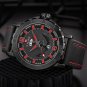 BOLBN_Top Luxury Band Mens Watches Sport Quartz Watch Men Leather Strap Clock Male Military Wristwa