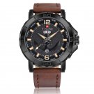 BYDBN_Top Luxury Band  Mens Watches Sport Quartz Watch Men Leather Strap Clock Male Military Wristwa