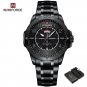 BGYB-BOX_Men's Watches Waterproof Luxury Business Stainless Steel Quartz Wristwatch Luminous 2023