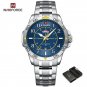 SBES-BOX_Men's Watches Waterproof Luxury Business Stainless Steel Quartz Wristwatch Luminous    2023