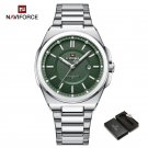 SGN-BOX_Watch for Men Stainless Steel Waterproof Military Male Wristwatch Quartz Date Clock Luminous