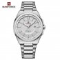 SW_Watch for Men Stainless Steel Waterproof Military Male Wristwatch Quartz Date Clock Luminous