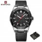 SBB-BOX_Top    Men's Calendar Watches Simple Male Leather Strap Quartz Luminous Wristwatch