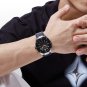 SBB-BOX_Top    Men's Calendar Watches Simple Male Leather Strap Quartz Luminous Wristwatch