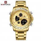 GG_NAVIFROCE Classic Man Watches Luminous Digital Sport Waterproof Wristwatches Calendar Quartz Cloc