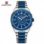 SBE_2023   Watch For Men Stainless Steel Band Quartz Wristwatches Male Clock with Luminous Pointers