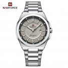 SGY_2023   Watch For Men Stainless Steel Band Quartz Wristwatches Male Clock with Luminous Pointers