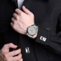 SGY_2023   Watch For Men Stainless Steel Band Quartz Wristwatches Male Clock with Luminous Pointers