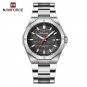SB_Causal Men's Watch Stainless Steel Strap Waterproof Sport Male Quartz Wristwatch