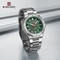 SW-BOX_Causal Men's Watch Stainless Steel Strap Waterproof Sport Male Quartz Wristwatch