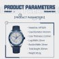 SBD.BN-BOX_Brand  Waterproof Luminous Men's Watches Leather Strap Military Sport Wristwatches    202