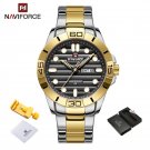 GB BOX_2022  Luxury Watch Casual Quartz Wrist Watch Full Steel Waterproof Watch Men's   Masculin
