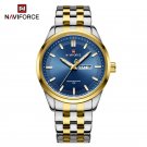 GBE_Men's Watches Luxury Quartz Wristwatch Waterproof Male Stainless Steel Date Week Luminous Clock