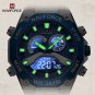 SBB-BOX_Brand  Men's Watches Luxury Quartz Sport Leather Strap Wristwatch Waterproof Luminous Clock 