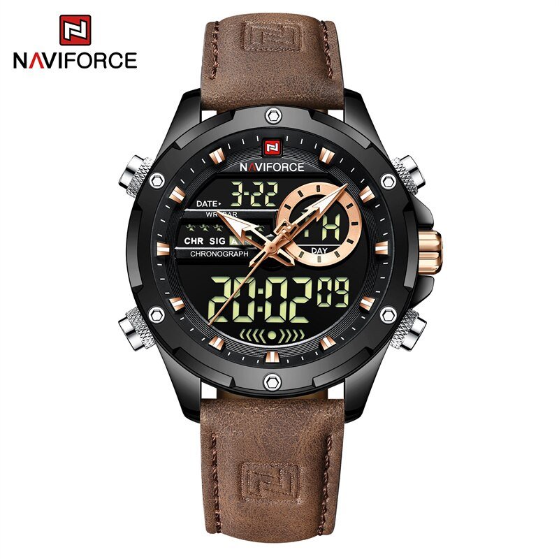 BBDBN_Arrival    Watches Luxury Leather strap Casual Business Men's Clock Male Sport Waterproof Wris