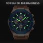 GBB-BOX_Leather Men's Watch Leisure Business Men Quartz Watches Chronograph Sport Clock
