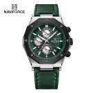 SGNGN_Leather Men's Watch Leisure Business Men Quartz Watches Chronograph Sport Clock
