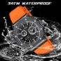 SGNGN-BOX_Casual LED Watch for Men Waterpeoof Military Sports Watches Men Digital Wristwatches Silic