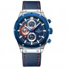 SBEBE_Classic For Men Watches Calendar Leather Strap Multifunction Water Resistance Male WristWatch 