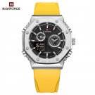 SBY_Sport Luminous Men Watches Waterproof Silicone Strap Man WristWatch Chronograph Military Quartz 