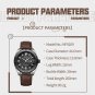 BRB-BOX_Luxury Men's Sports Watches Waterproof Leather Strap Wristwatch Casual Luminous Clock 202