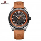 SOO.BN_Luxury Men's Sports Watches Waterproof Leather Strap Wristwatch Casual Luminous Clock    2023