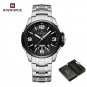 SBB-BOX_Brand    Watches For Men Business Classic Stainless Steel Waterproof Wristwatches Male Sport