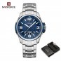SBEBE-BOX_Brand    Watches For Men Business Classic Stainless Steel Waterproof Wristwatches Male Spo